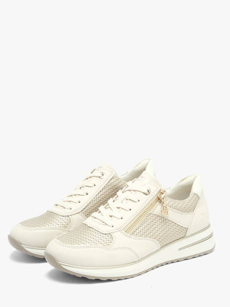 Sneakers Remonte Beige women 60 ander zicht 1